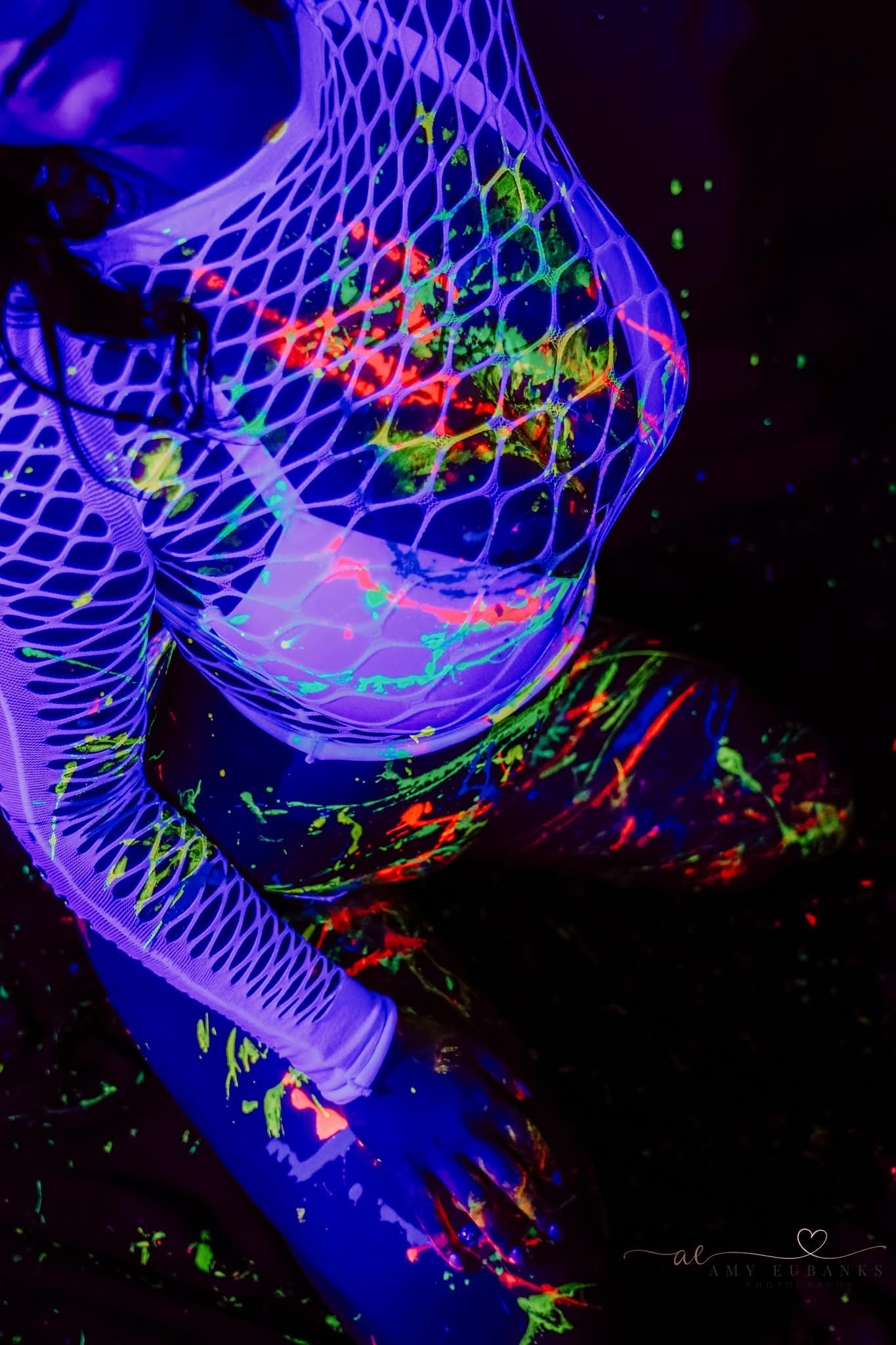 Blacklight Body Paint