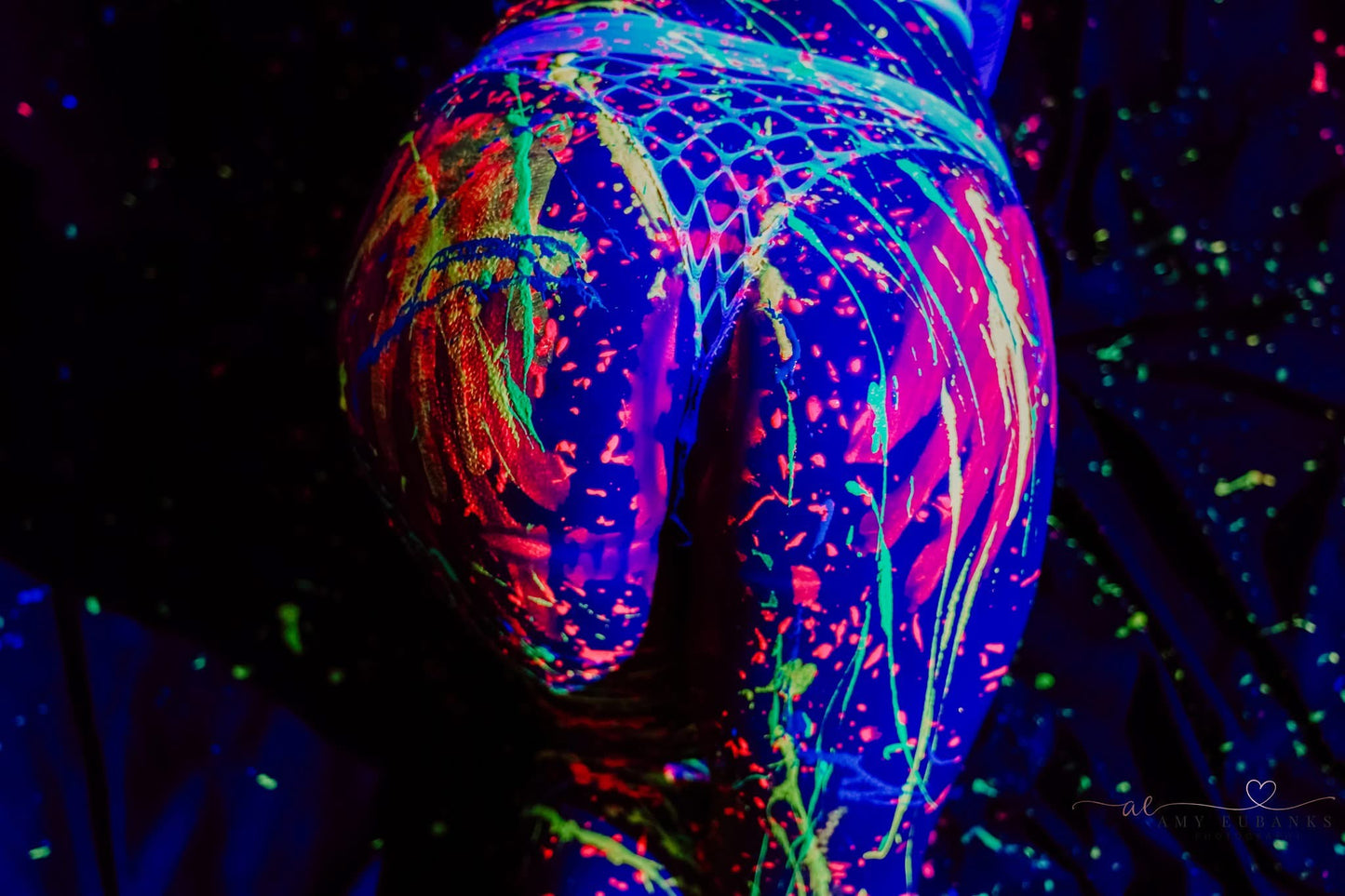 Blacklight Body Paint