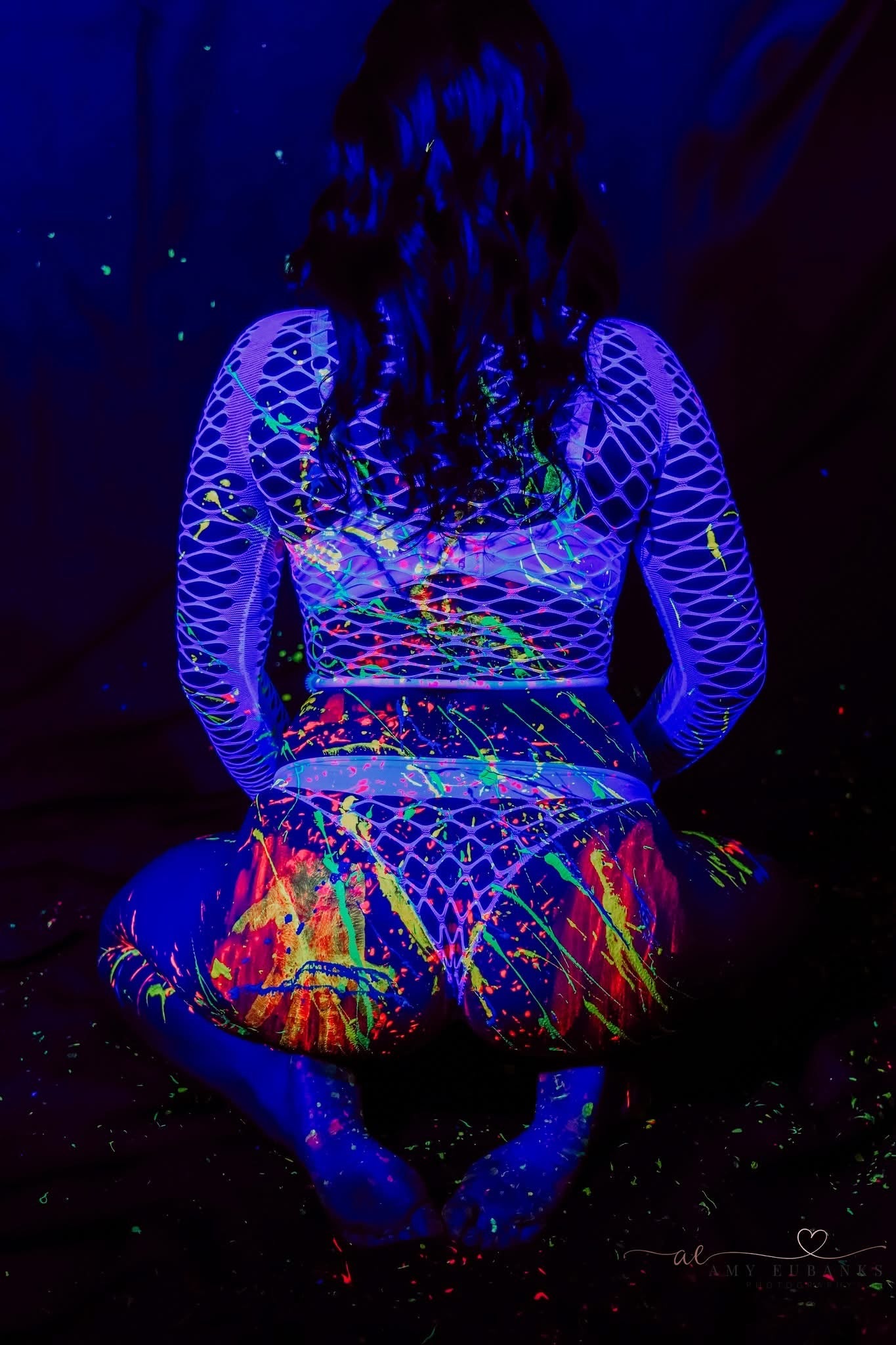 Blacklight Body Paint