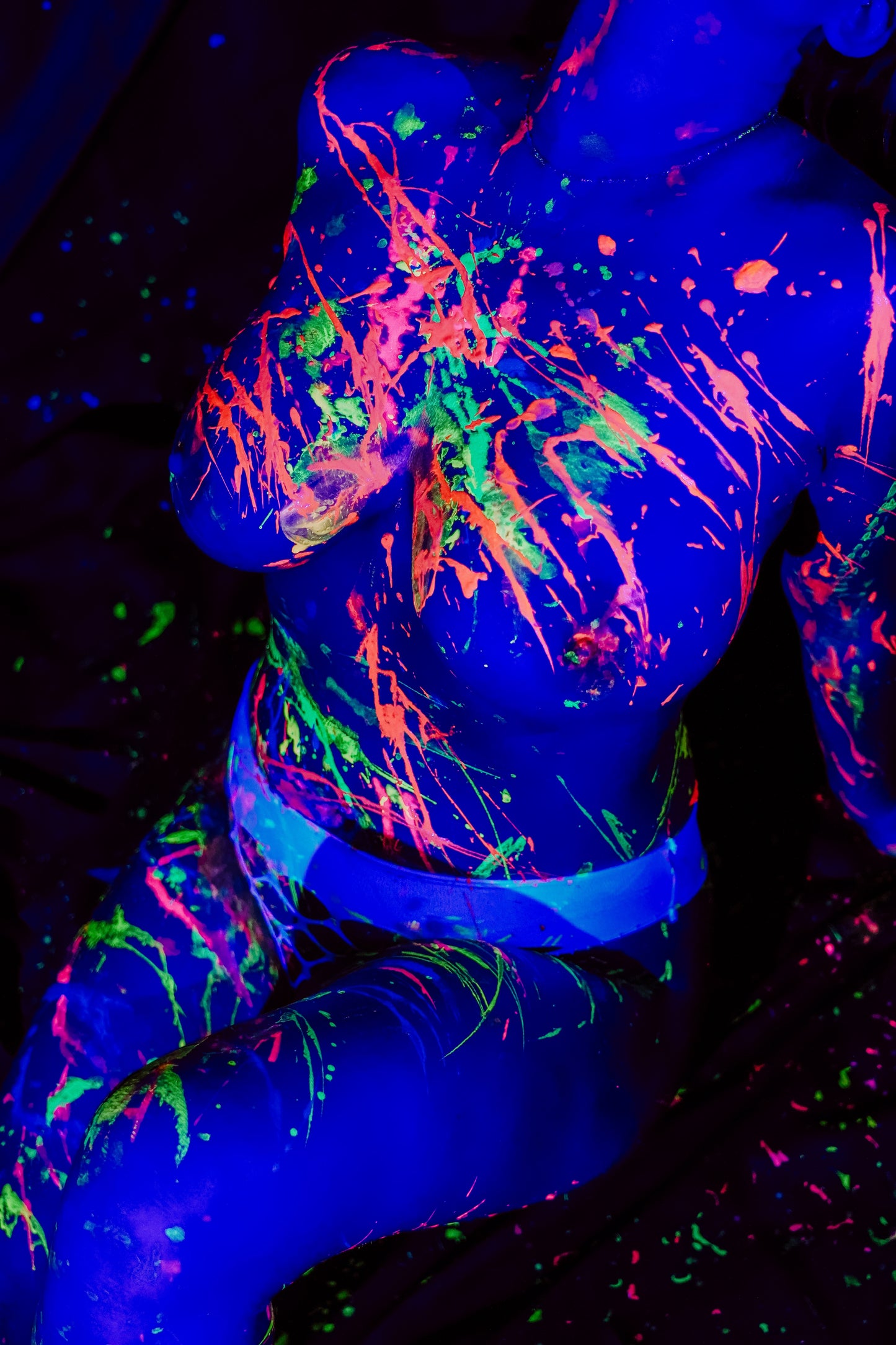 Blacklight Body Paint