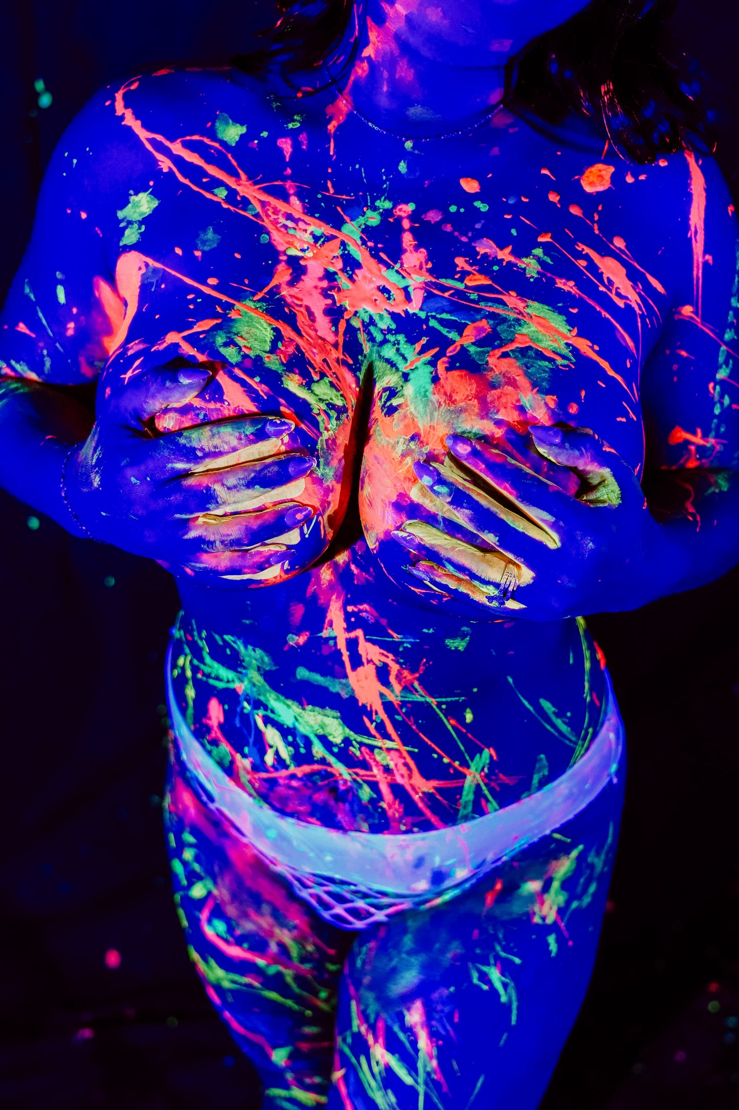 Blacklight Body Paint