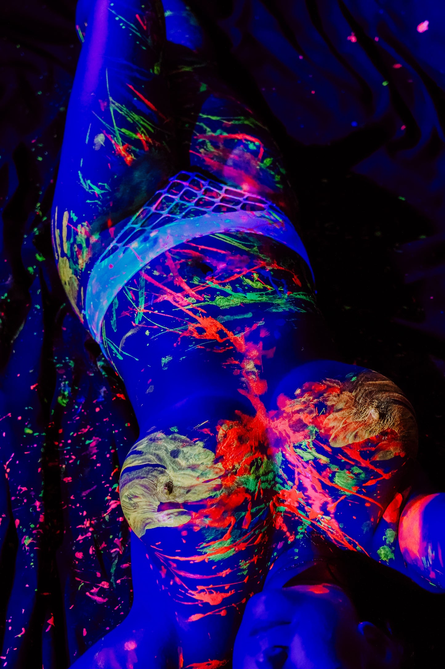 Blacklight Body Paint