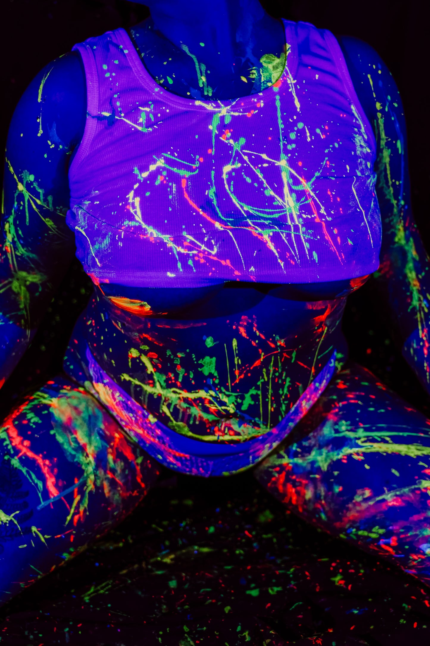 Blacklight Body Paint