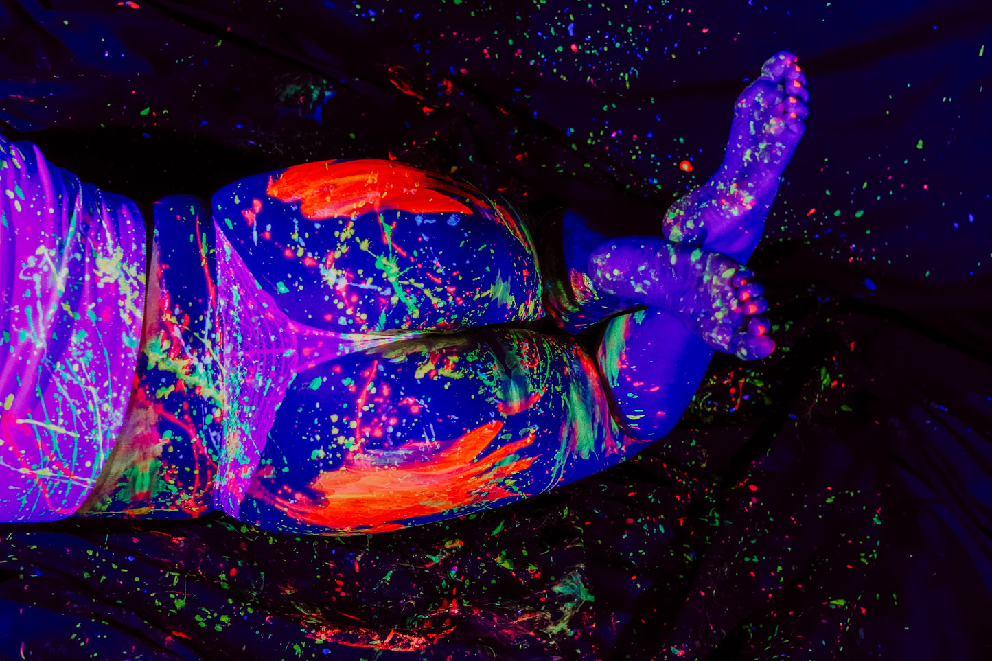 Blacklight Body Paint