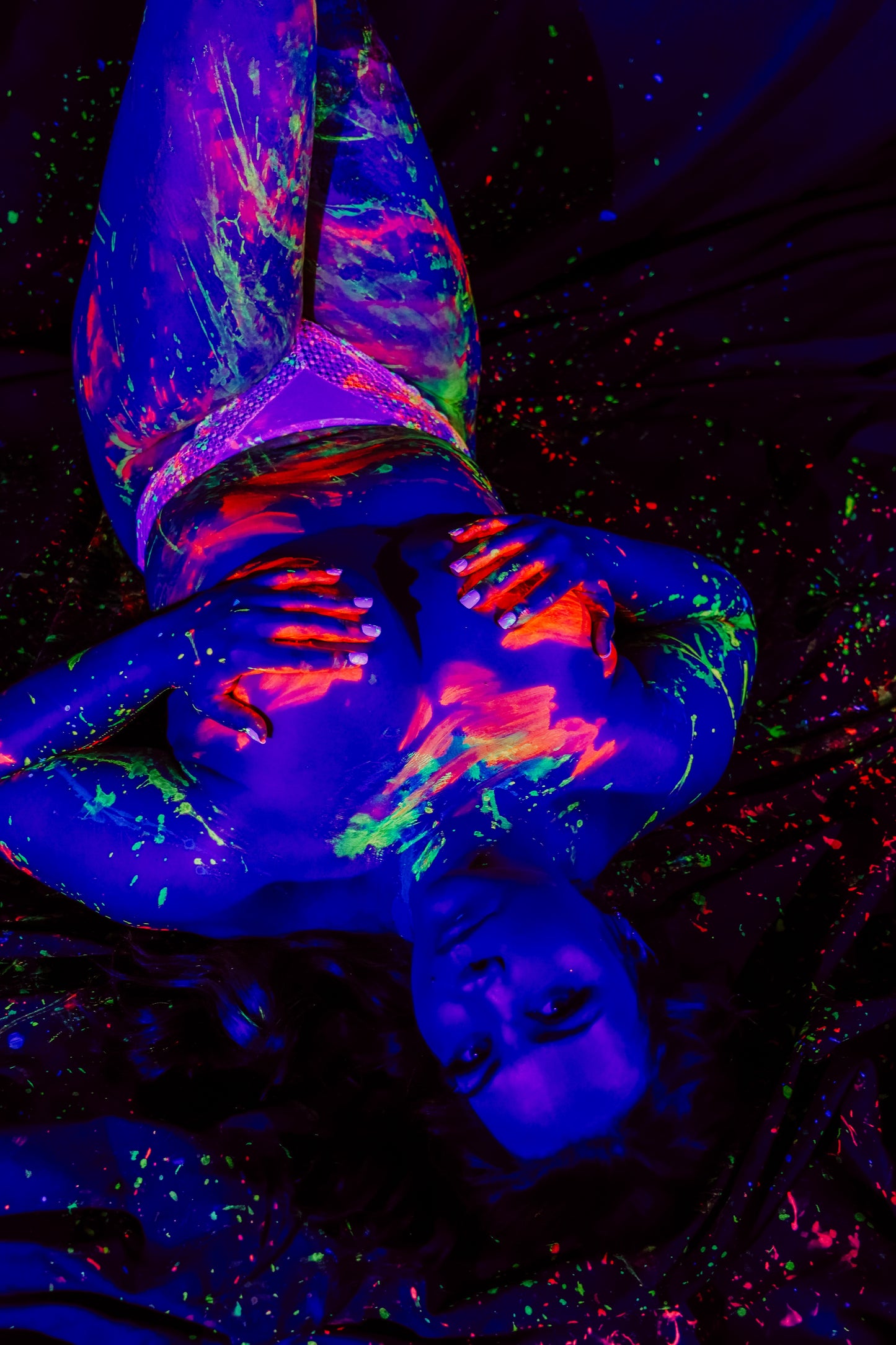 Blacklight Body Paint